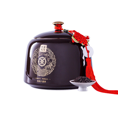 中茶特级陈韵六堡茶瓷罐