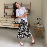 【新款】休闲碎花半身裙两件套131-5959P115K178，女装套装/套裙，浙宝131