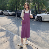 【现货】2024夏季背带连衣裙131-2239P85K138，女装连衣裙，象礼