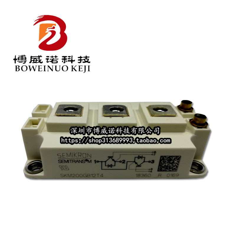 全新原装西门康IGBT模块 型号SKM200GB12T4 质量保质
