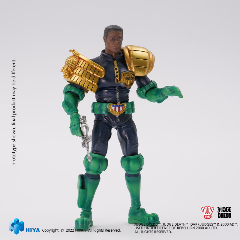 hiya现货 迷你1:18特警判官 巨人判官judgegiant 3.75超可动人偶