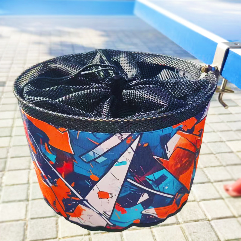 乒乓球发球盆训练架移动球盆集球收纳筐多球盆捡球器神器收纳袋