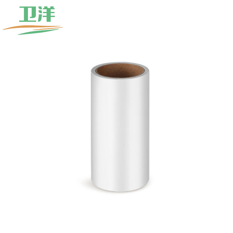 卫洋WYS-798可撕式滚筒粘替换纸粘尘纸滚芯配件12cm替换纸5卷