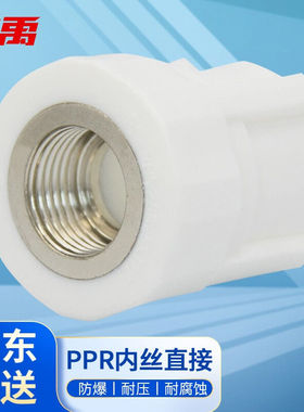 冰禹BYjj-02PPR管件自来水管件PPR内丝直接25×3/4