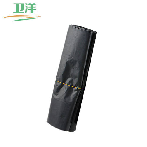 卫洋WYS-1253加厚水产袋黑色宽32*58cm（1kg约28个）商用背心手提