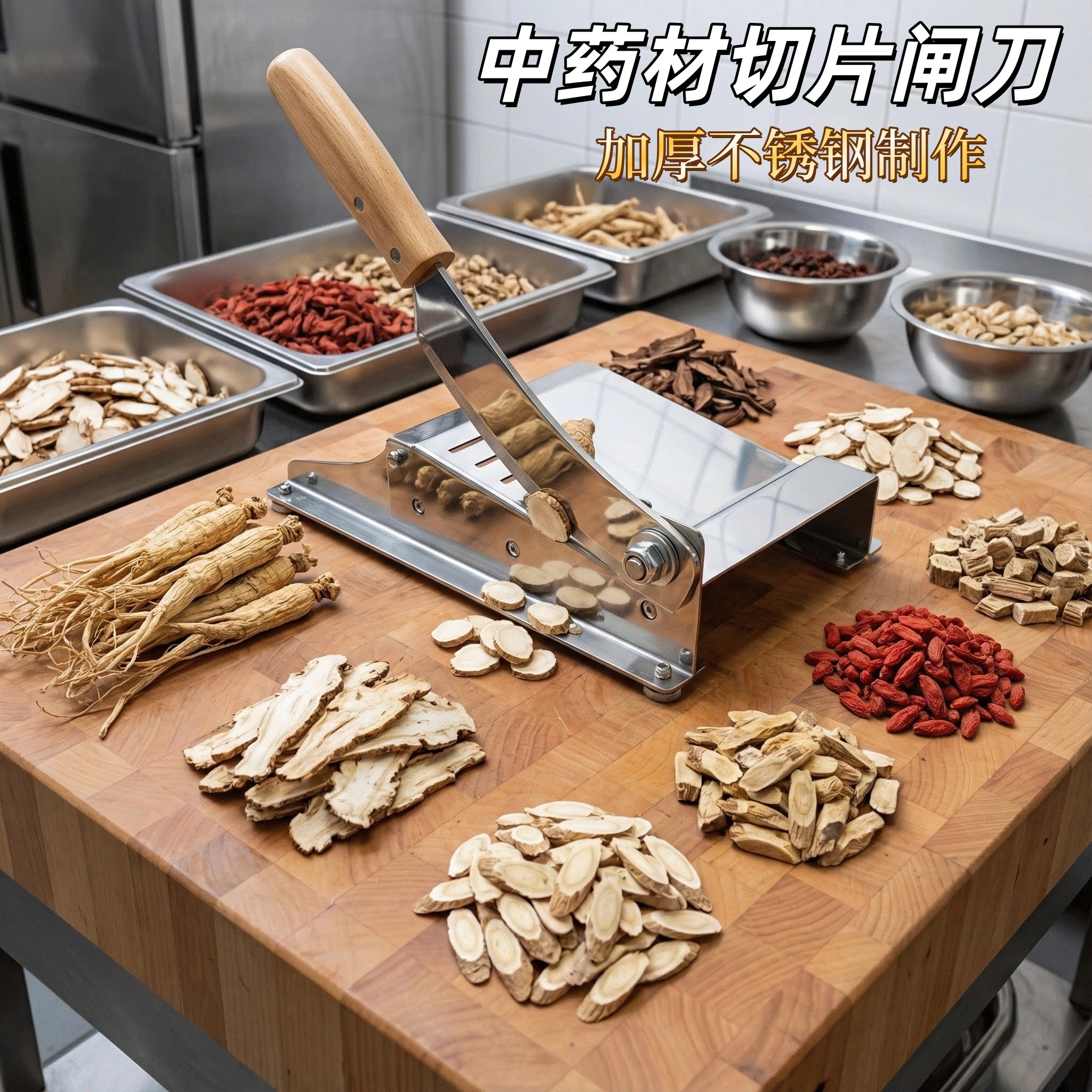 中药材铡刀切片机商用党参灵芝小型切片神器鹿茸三七铡刀切片家用,厨房/烹饪用具,手动切片器,淘宝优惠券,粉丝福利购,淘宝优惠卷