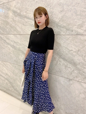 2021动物印花拼接系带连衣裙MFPRO02042