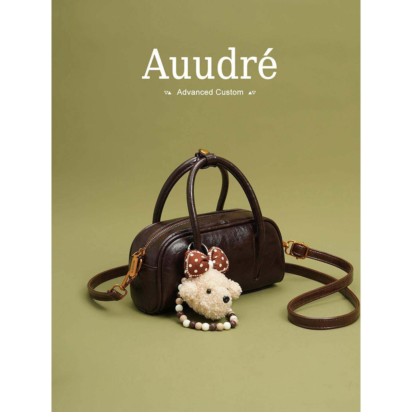 天锚国际高级质感复古手提枕头包包女式2026新款秋冬通勤斜挎小拎,箱包皮具/热销女包/男包,小方包,淘宝优惠券,粉丝福利购,淘宝优惠卷