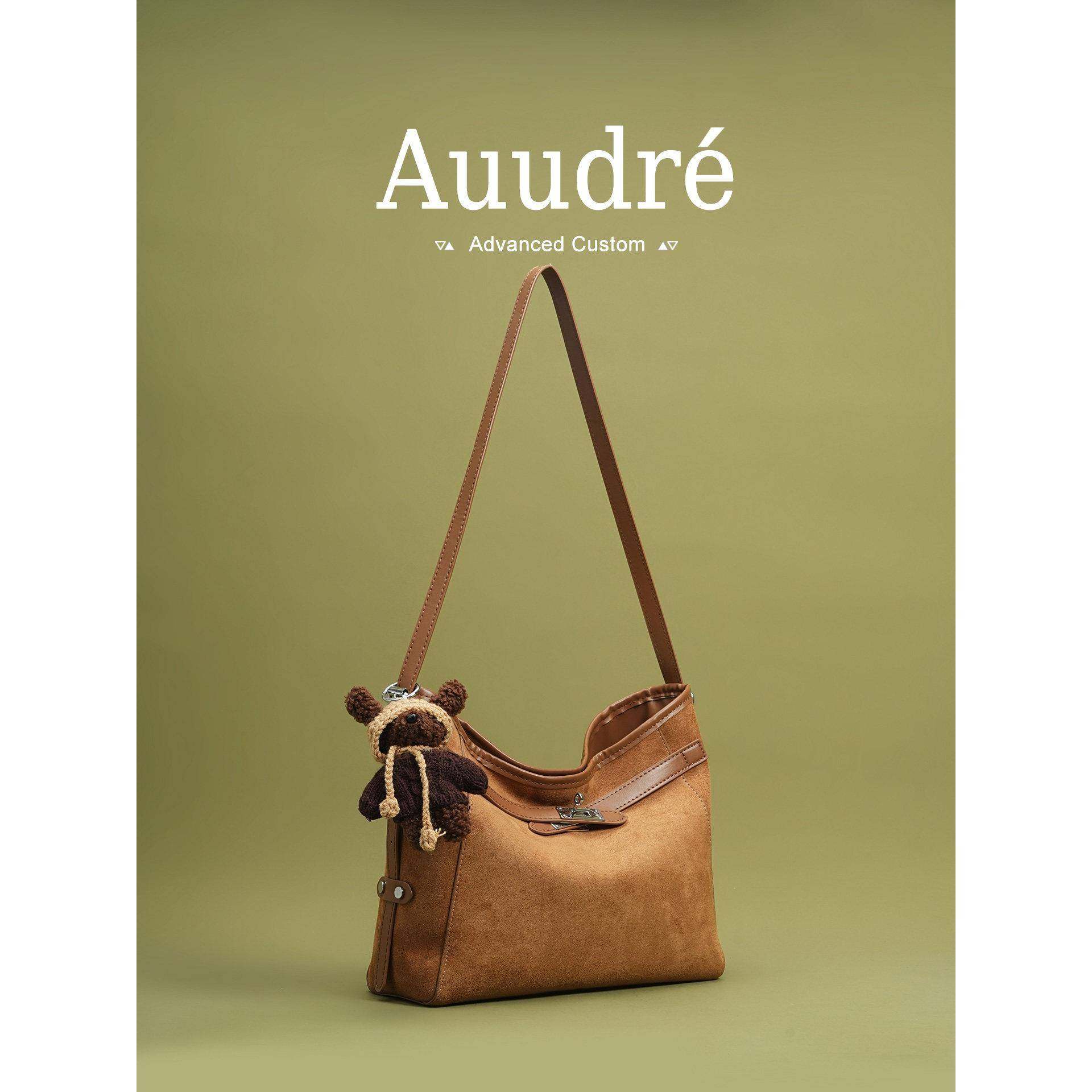 天锚国际高级感复古大容量单肩腋下包女2026新款秋冬通勤斜挎水桶,箱包皮具/热销女包/男包,腋下包,淘宝优惠券,粉丝福利购,淘宝优惠卷