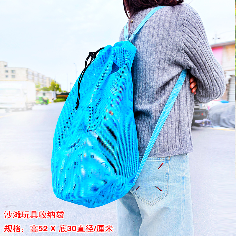 戏水挖沙土工具沙漏铲子桶收纳袋