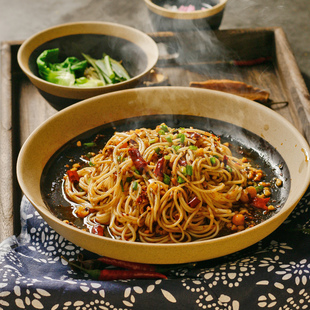 红油风味担担面四川细面干拌面方便速食挂面 任选10件 79元