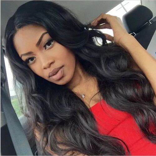 非洲外贸长卷发 black women Body wavy synthetic wigs hair