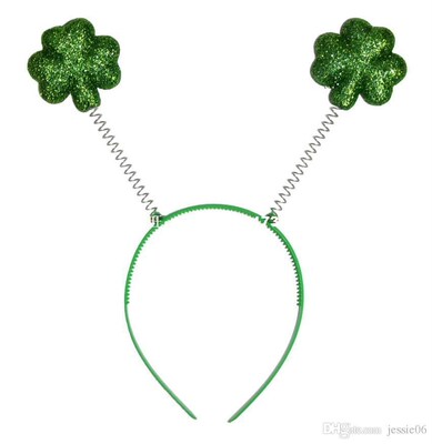 irish st patricks day headband green leprechaun hairband sha