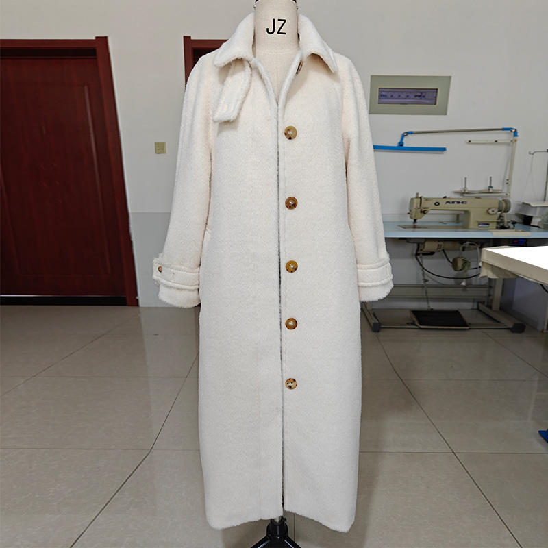 阿尔巴卡高端带里衬白色