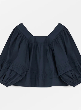 inLESS | Skall Studio Alice blouse 纯棉衬衫上衣女