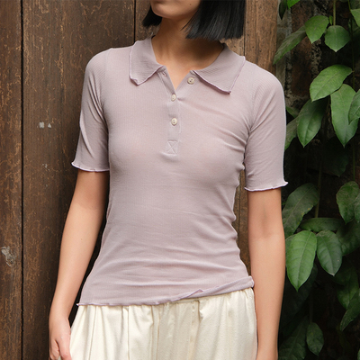 【SALE】Baserange DUAL POLO 纯棉上衣