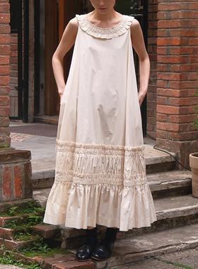 inLESS丨Casey Casey GATO DRESS 纯棉无袖连衣裙女