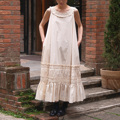 inLESS丨Casey Casey GATO DRESS 纯棉无袖连衣裙女