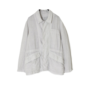SOIL MAISON 亚麻夹克短外套女 FRONT JACKET FLY inLESS