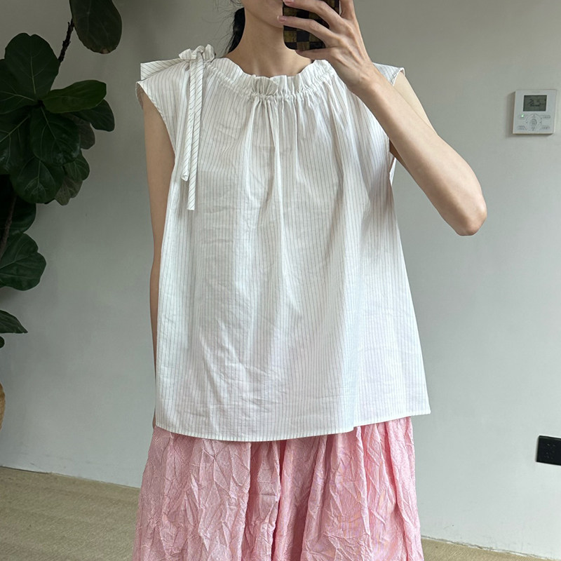 inLESS丨Apuntob P2039/TS969 棉丝上衣短袖女