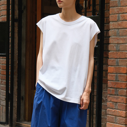inLESS丨NICHOLSON&NICHOLSON CALM TOP KNITTED纯棉针织背心上衣