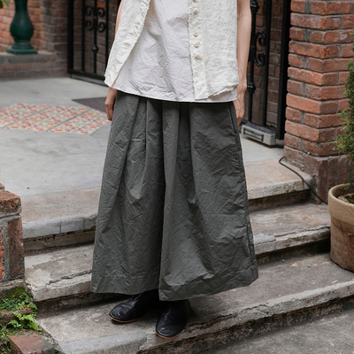 inLESS丨BERGFABEL EMMA SKIRT 纯棉半裙