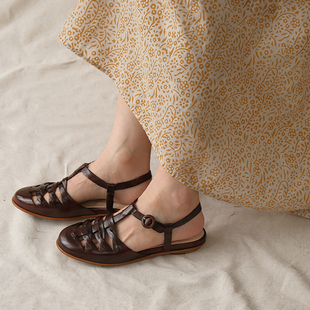 女 inLESS SCARPETTA sandal 牛皮凉鞋 BARI VENERE