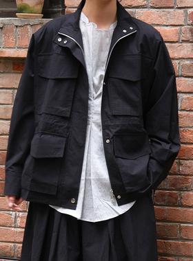 inLESS丨Studio Nicholson ELASTICATED 纯棉松紧腰夹克短外套女