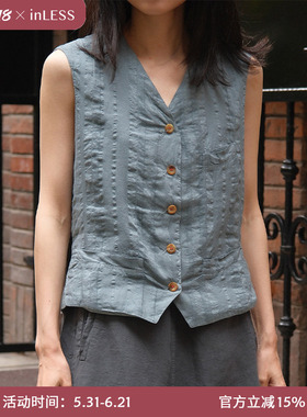 inLESS丨HANNOH WESSEL S26111-3 GILET Gertrud 背心马甲