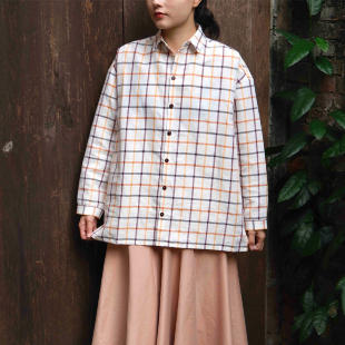 THE Toogood DRAUGHTSMAN SHIRT 格纹上衣女 制图师衬衫 SALE