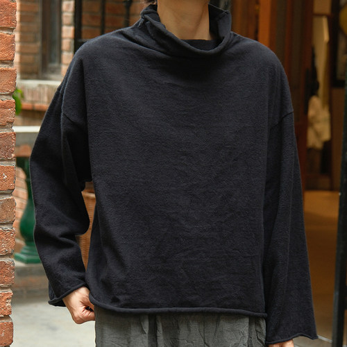 inLESS | Elsa Esturgie roche high neck top 纯棉高领上衣
