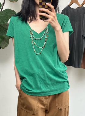 inLESS丨LEON&HARPER Tonton JC03/JC05 Amber 纯棉T恤女T恤上衣