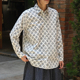 SALE 衬衫 AODRESS regular 纯棉印花长袖 no.26 shirt 上衣女