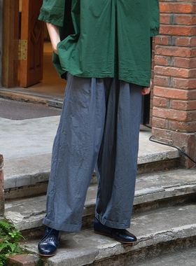 inLESS丨Manuelle Guibal 7041 Dandy big LOOMI 纯棉休闲长裤女