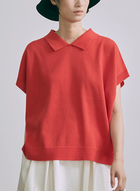 inLESS丨NICHOLSON&NICHOLSON LILLY TOP KNITTED 纯棉针织衬衫