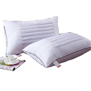 荞麦羽丝绒双面枕芯 枕头一只装一对拍2 单人枕芯 48X74cm 枕头芯