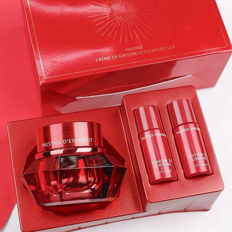 伊思红参蜗牛面霜套盒60ml