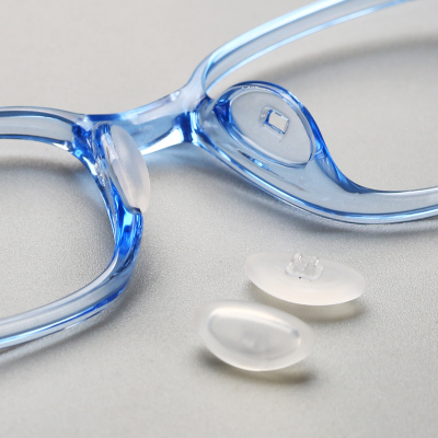 施洛华原装卡扣鼻托儿童卡扣插入式鼻托青少年学生眼镜硅胶鼻托