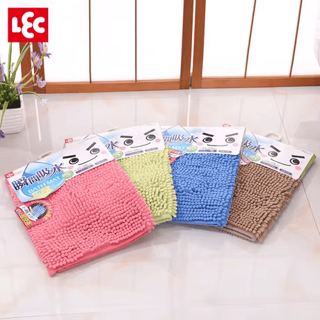 日本LEC瞬间吸水防滑擦脚垫