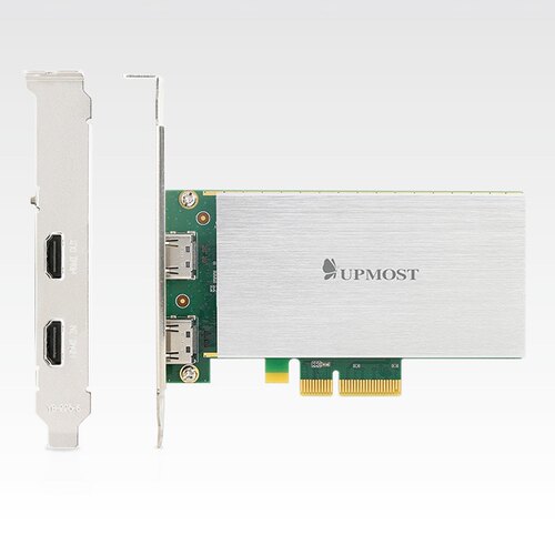 全新UPMOST UPG761G 4K HDMI高清采集卡医疗抖音直播视频会议PS5