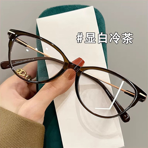 zscc眼镜时尚猫眼框百搭