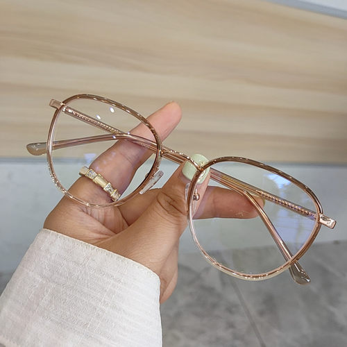 茶色框架眼镜小红书韩系