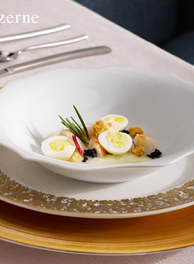 Luzerne陆升陶瓷Artichoke洋蓟系列套装欧式陶瓷餐具下午茶盘子杯