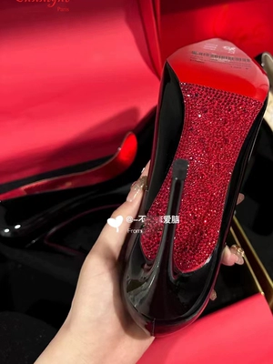 Christian Louboutin Rhinestone Heals