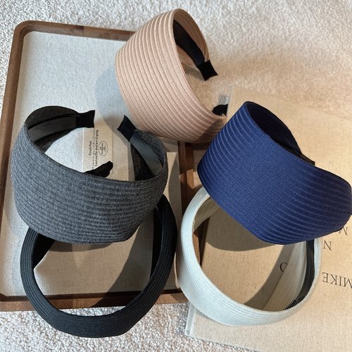 易梦玲同款百搭宽边发箍女