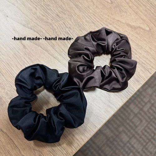 韩系百搭发圈复古气质简约大肠圈