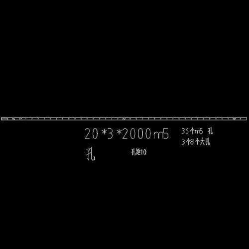 通信机柜接地排防雷镀锡19英寸两米长标准网络服务器机柜铜排汇流