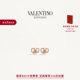 礼物 华伦天奴VALENTINO女士 VLOGO SIGNATURE 金属耳环