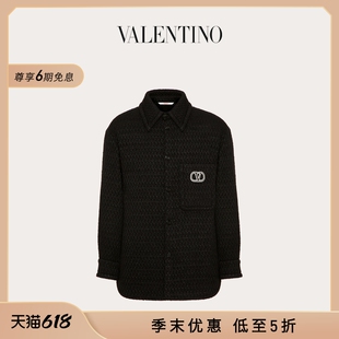 华伦天奴VALENTINO男士 VLOGO 季 SIGNATURE 夹克外套 末优惠