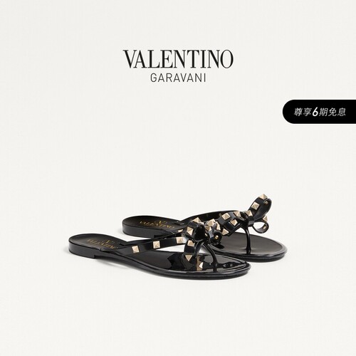华伦天奴VALENTINO女士夹趾凉鞋